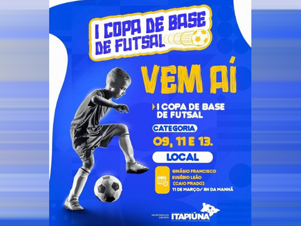 I Copa de Base de Futsal em Itapiúna
