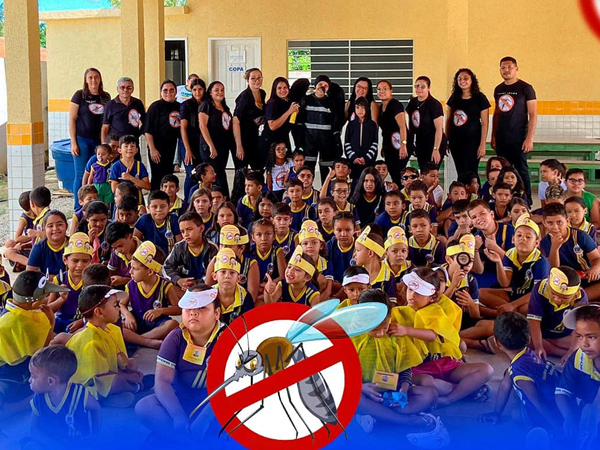 Dia D de Combate à Dengue realizado pela Escola Renascer de Agrovila